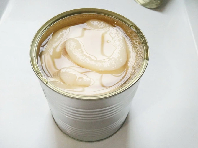 Fresh Fruit Canned Snow Pear Halves in Light Syrup